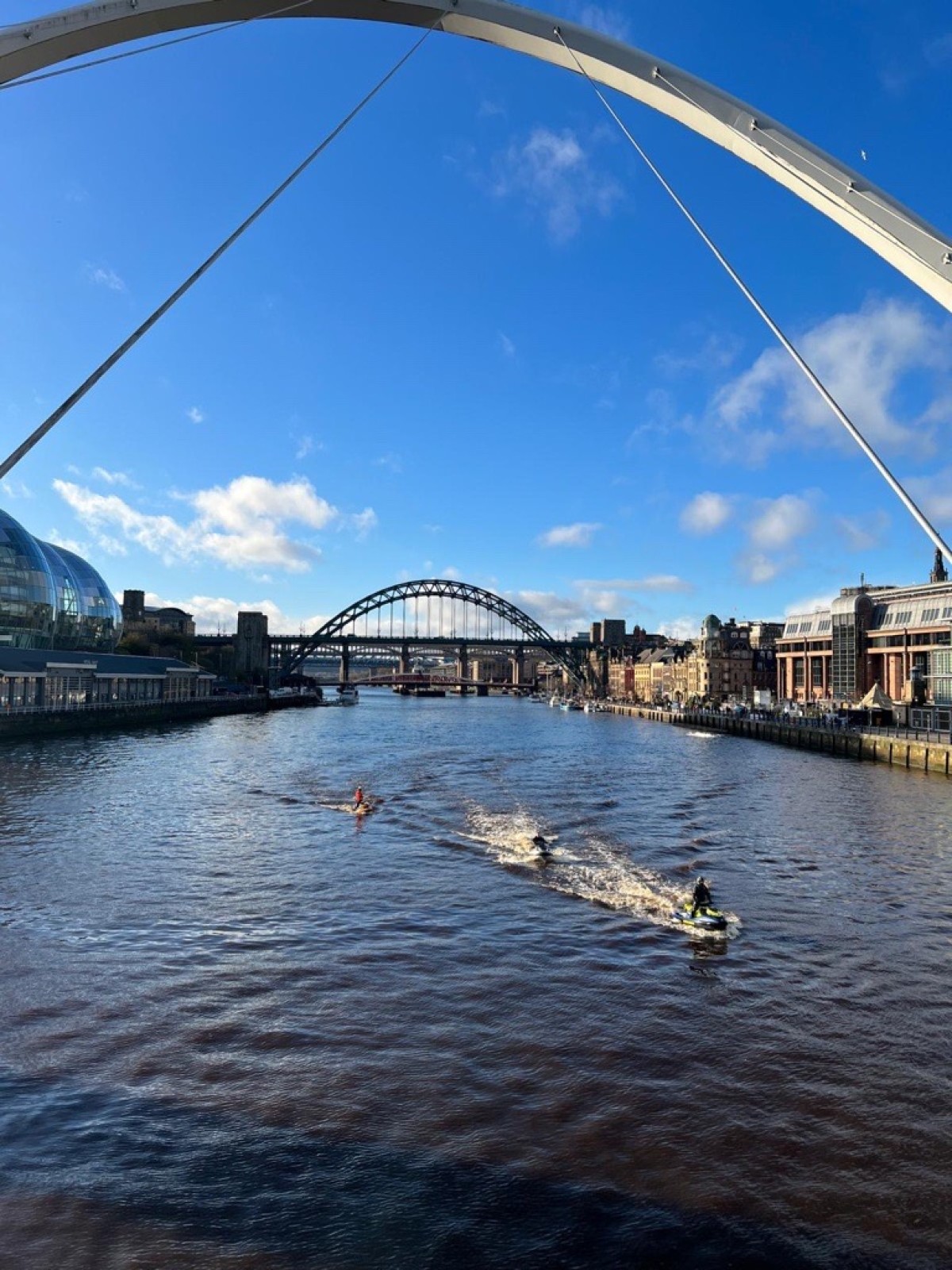 View from the Millennium Bridge